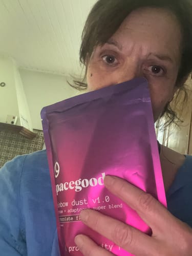 Customer photo review of rainbow dust