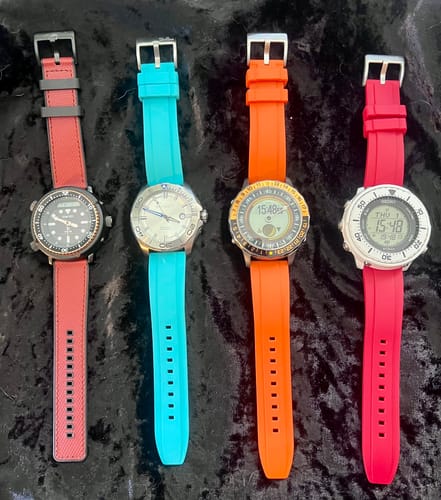 Customer photo review of Ridge Rubber - Turquoise
