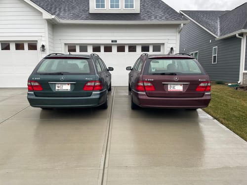 Customer photo review of 2006-2009 Mercedes-Benz E350 4MATIC Wagon Rear Suspension Conversion Kit (MI2RB)