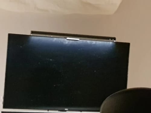 Customer photo review of LYMAX Computer Monitor Light Bar with Wireless Remote Control Multiple Screen lamp Dimmer Switch