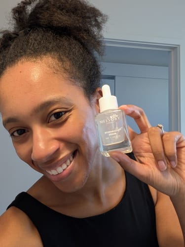 Customer photo review of Hyaluronic HyperBoost Serum