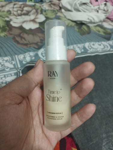 Customer photo review of Time To Shine (Under Arm Serum)