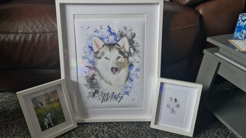 undefined review of Your Pet as Watercolor Portrait image 1 out of 1