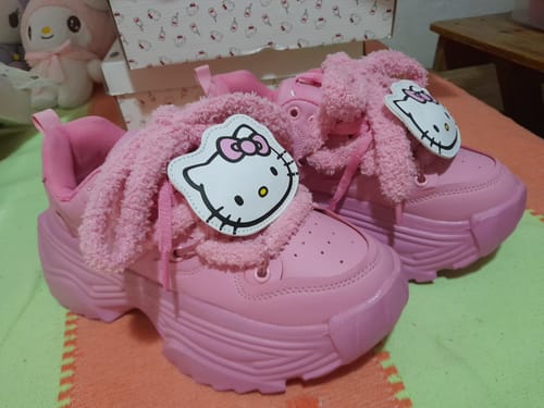 Customer photo review of HK Chunky Cotton Pink
