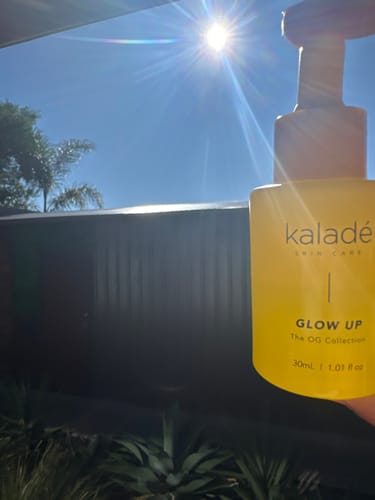 Customer photo review of Glow Up Face Oil