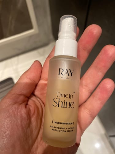 Customer photo review of Time To Shine (Under Arm Serum)