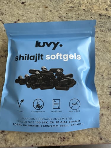 Customer photo review of Shilajit-Softgels