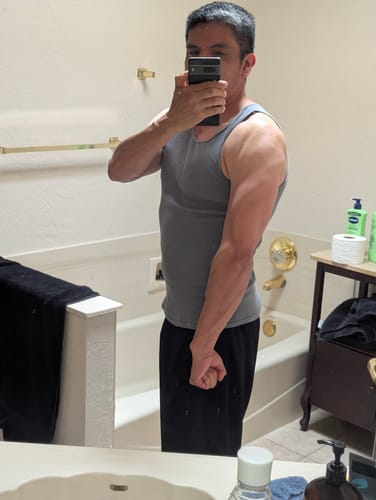 Customer photo review of TITAN - Natty Testosterone Base Blend