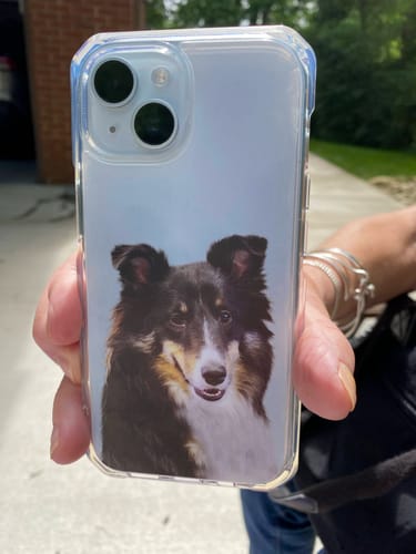 Customer photo review of Classic - Custom Phone Case