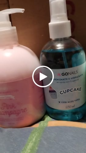 Customer video review of Higienizante e Hidratante de Manos y Pies - Cupcake