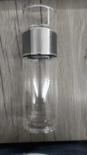 Customer photo review of Bouteille Infuseur Double Paroi et Séparateur