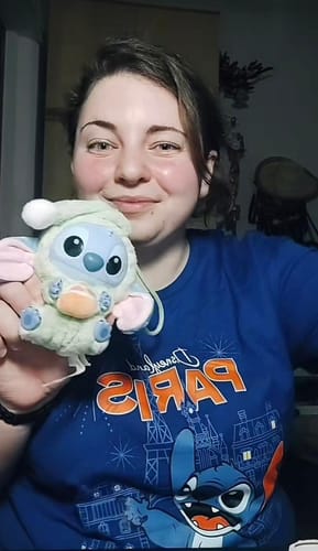Customer photo review of Stitch Labubu - Boite Surprise 🎁