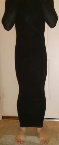 Customer photo review of NW Sculpt Mock Neck Dress