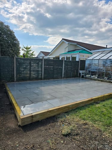 Customer photo review of Kandala - Grey Porcelain Paving Tiles - 900 x 600 x 20mm