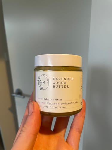Customer photo review of Lavender Cocoa Butter