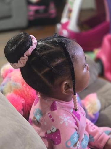 Customer photo review of 4C Oh Slip! Super Detangling Milk