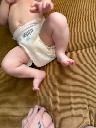Customer photo review of Wispy Cloud Diaper Bundles