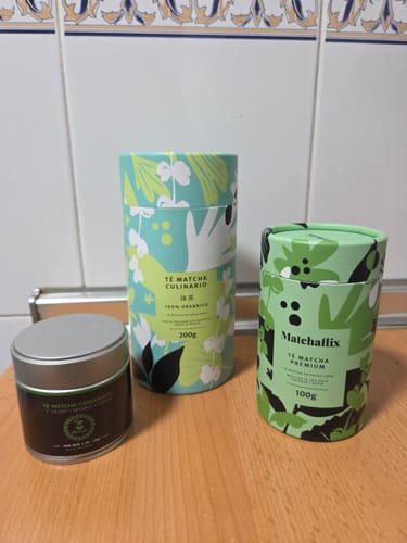 Customer photo review of Té Matcha Ceremonial 1er Grado - Máxima calidad (para 1-3 meses)