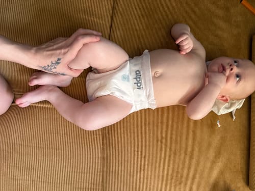 Customer photo review of Wispy Cloud Diaper Bundles