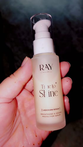 Customer photo review of Time To Shine (Under Arm Serum)
