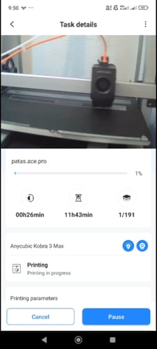 Customer photo review of Anycubic Kobra 3 Max