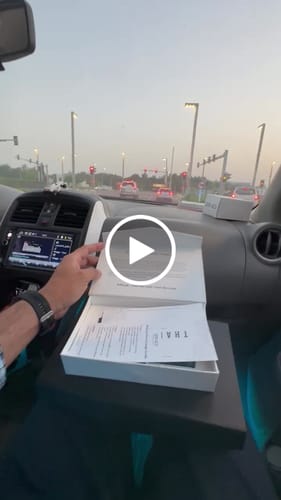 Customer video review of Bleu De Zing