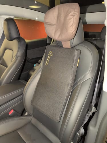 Customer photo review of Giraffe Cushion