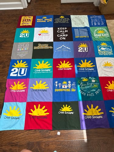Kelly L. review of Premium T Shirt Quilt image 1 out of 1