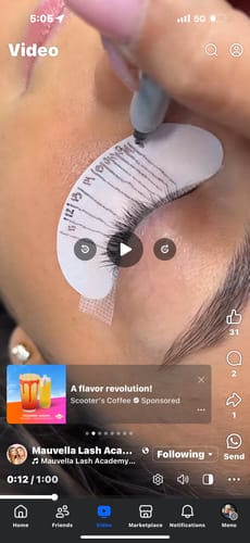 Customer photo review of LASH ADHESIVE GLUE AID BUNDLE: PERFECT PAIR
