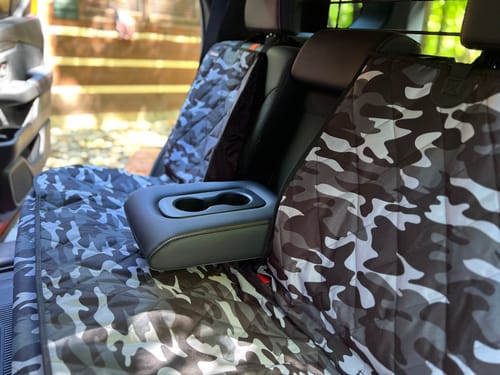 Customer photo review of Rear Seat Cover for Fold Down Seats - No Hammock - Regular