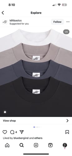 Customer photo review of Playera de Bambú Cuello Redondo Hombre