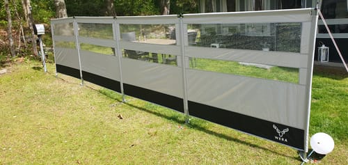 Customer photo review of Vivaldi Vindskydd 6meter