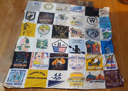 Valerie O. review of T Shirt Quilt by Project Repat image 1 out of 1