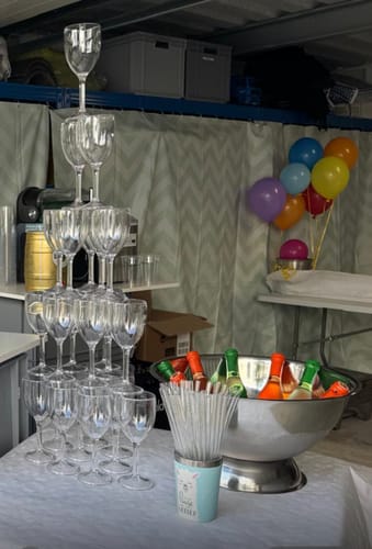 Customer photo review of GRATIS SCAVI & RAY Glasstrohhalm Set