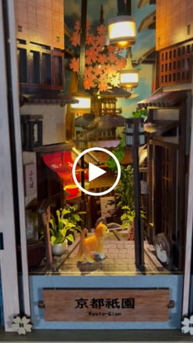 Customer video review of Kyoto Gion Book Nook Kit