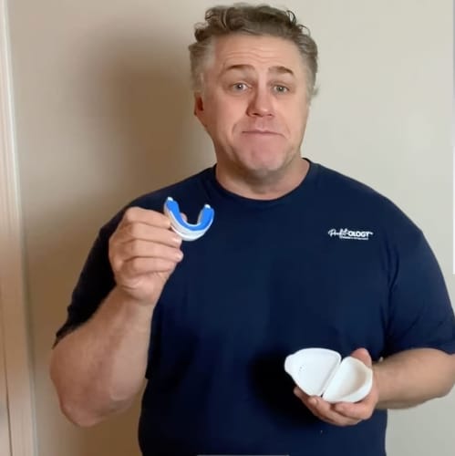 Customer photo review of All-in-One Anti-Schnarch-Schiene (Zahnschutz)