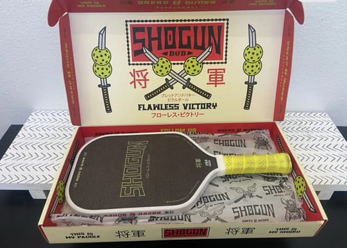 Customer photo review of The Shogun 16mm Pickleball Paddle