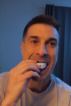 Customer photo review of All-in-One Anti-Schnarch-Schiene (Zahnschutz)