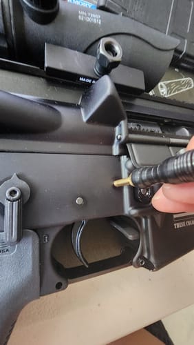 Customer photo review of The Takedown Tool ™ - The only tool needed (AR-TT ™)
