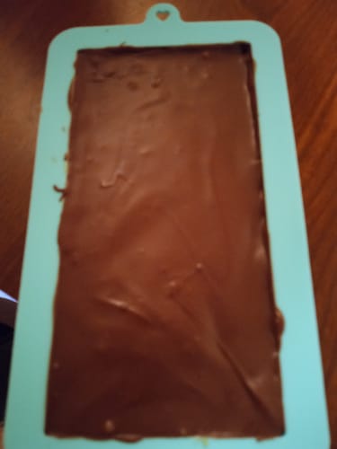 Customer photo review of (Replacement) KNAFEH STUFFED CHOCOLATE BAR REFILL