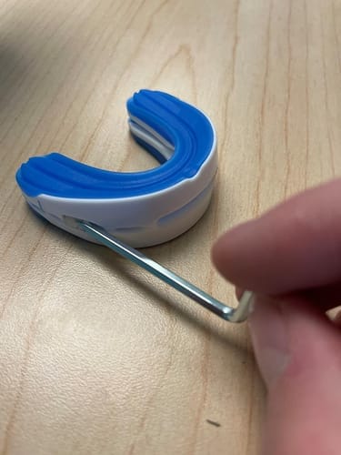 Customer photo review of All-in-One Anti-Schnarch-Schiene (Zahnschutz)