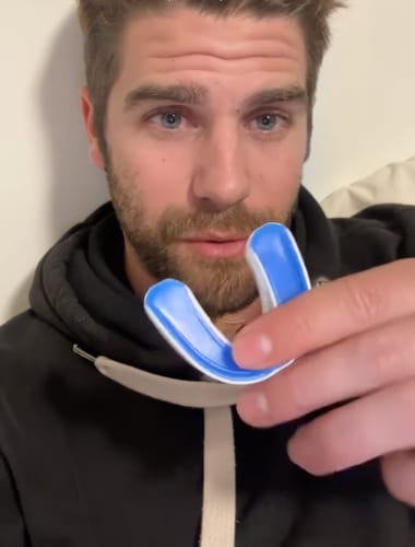 Customer photo review of All-in-One Anti-Schnarch-Schiene (Zahnschutz)