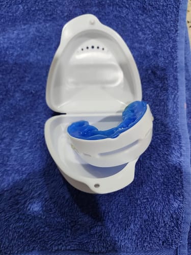 Customer photo review of All-in-One Anti-Schnarch-Schiene (Zahnschutz)