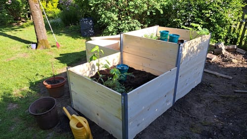 Customer photo review of 3m² Hochbeet ErnteMAXX in Treppenform erhältlich in 4 Formen und Größen