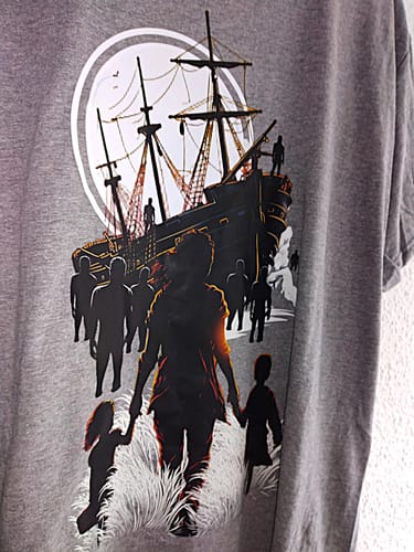 Customer photo review of Unisex t-shirt