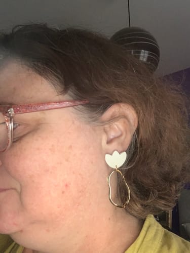 Dominique D. review of Boucles Flora, blanc image 1 out of 1