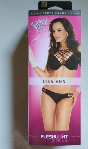 Customer photo review of Lisa Ann Birthday Cake Edition