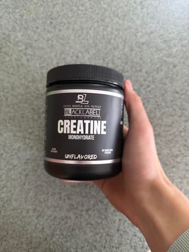Customer photo review of CREATINE MONOHYDRATE
