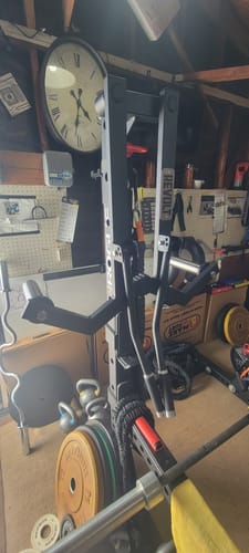 Customer photo review of Revolt Lateral Raise Attachment