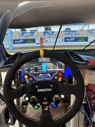 Customer photo review of Simsonn GT2 Racing Simulator Steering Wheel S1